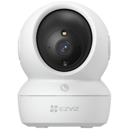EZVIZ CAMARA WIFI INTERIOR H6C 2K 3MP 360º VISION NOCTURNA BLANCO